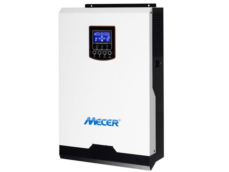 MECER HYBRID 5000VA/5000W Inverter Charger 2400W PWM Controller | 220Vac 48V DC (NO Parallel Capability)