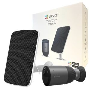 EzViz BC1C Battery-Powered Camera + Solar Panel-C Bundle Kit