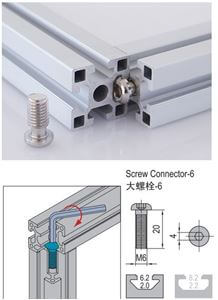 Screw Connector 6 - PG15/20