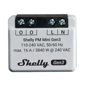 Shelly PM Mini Gen3 Offers One-Channel Power Metering