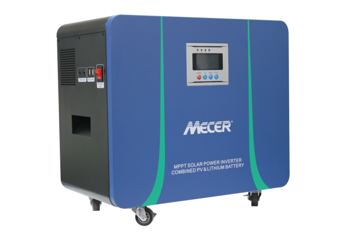 Mecer 2Kw 25.6V 100Ah Lithium Battery 820W MPPT