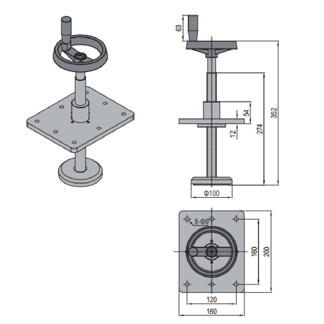 Hand Drive Support