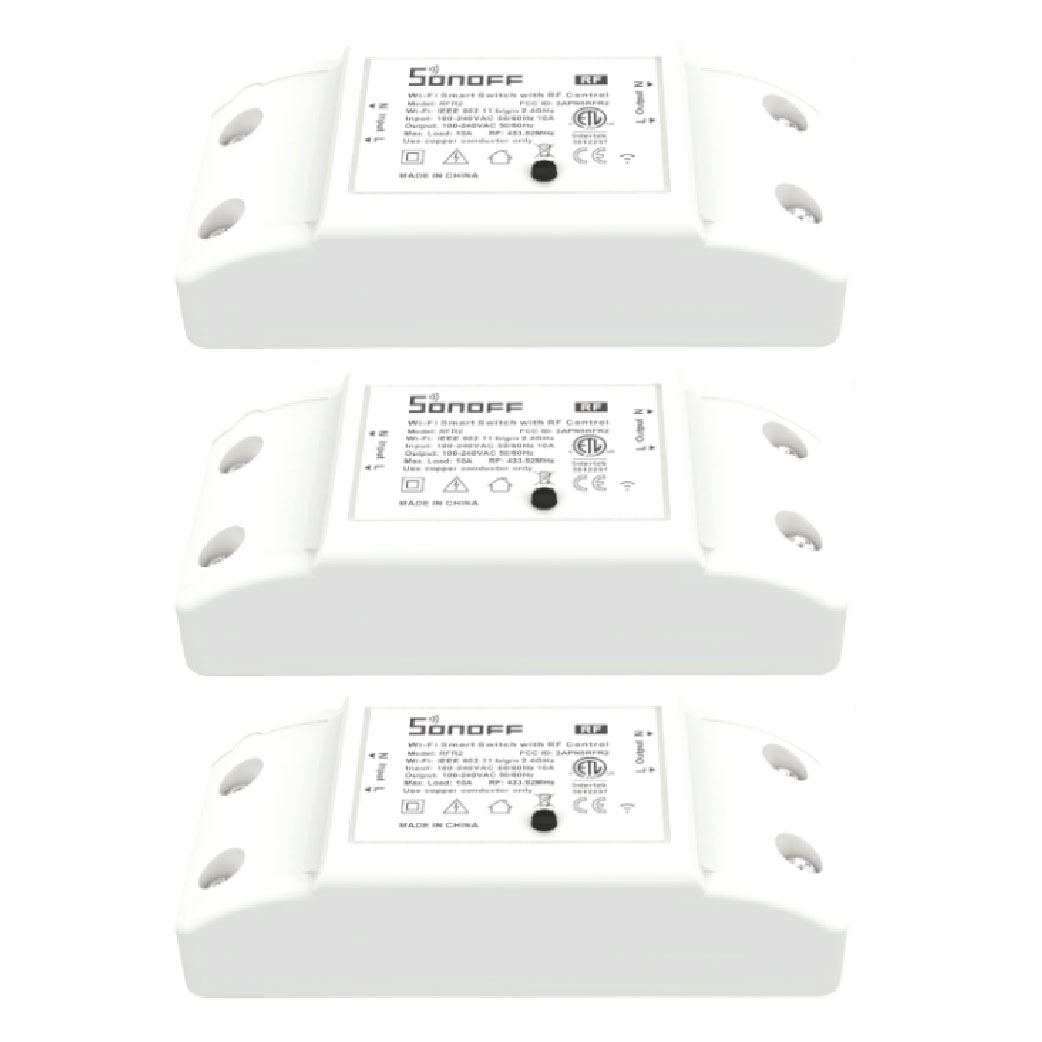 Sonoff Basic RFR2 3 Pack