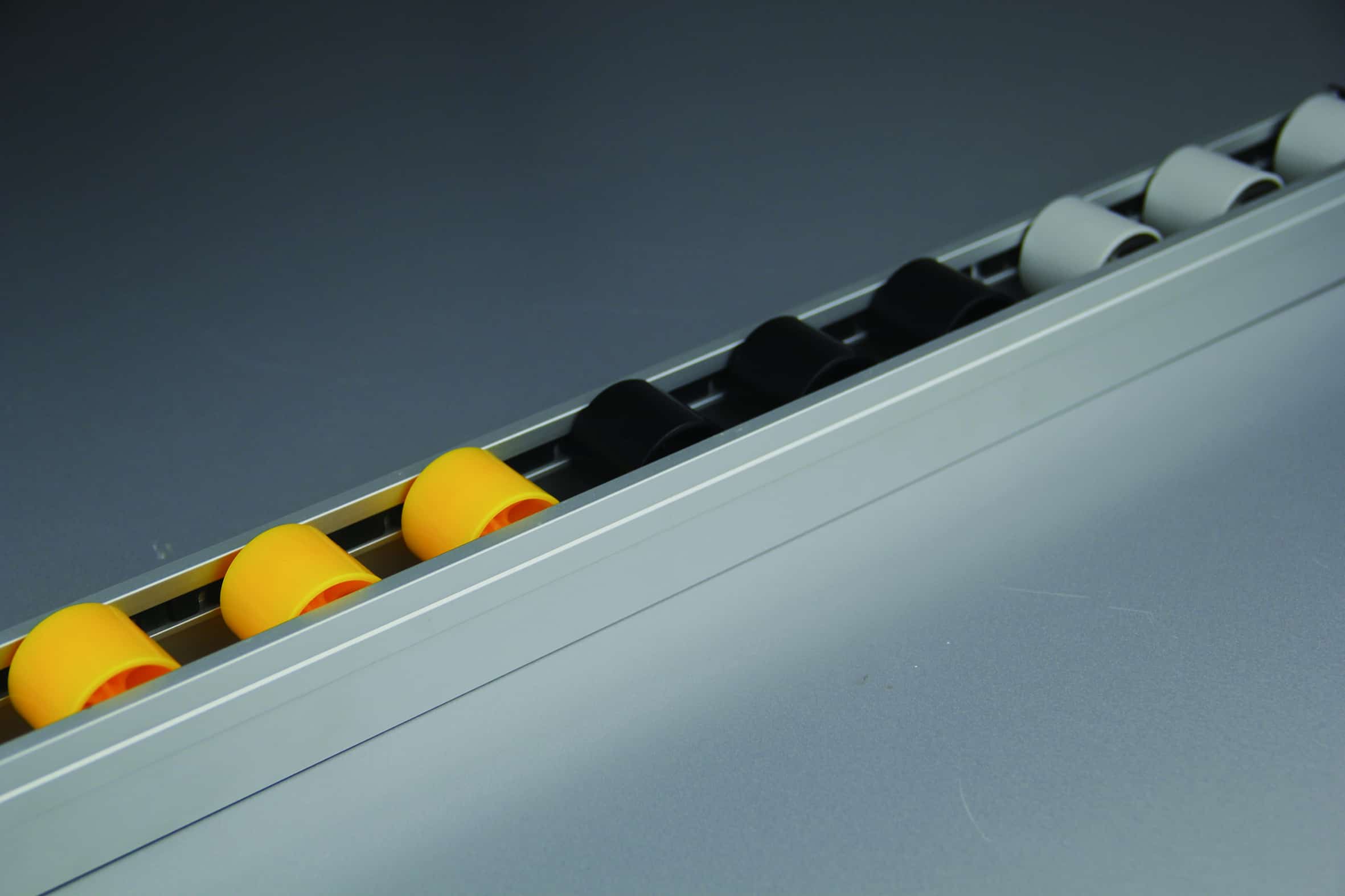 Flow Roller Track - 130 Yellow