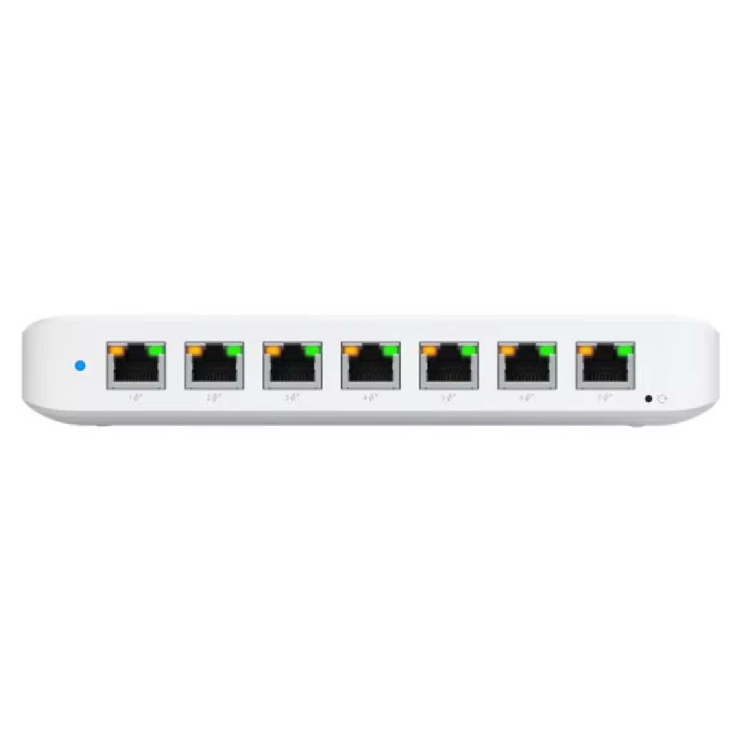 Ubiquiti UniFi Switch Ultra 8 Port Gigabit 1PoE Input 7 PoE Out 52W | USW-Ultra-60W