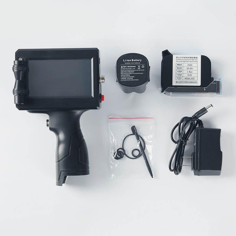 Pipe or Bottle Handheld Automatic Inkjet Printer