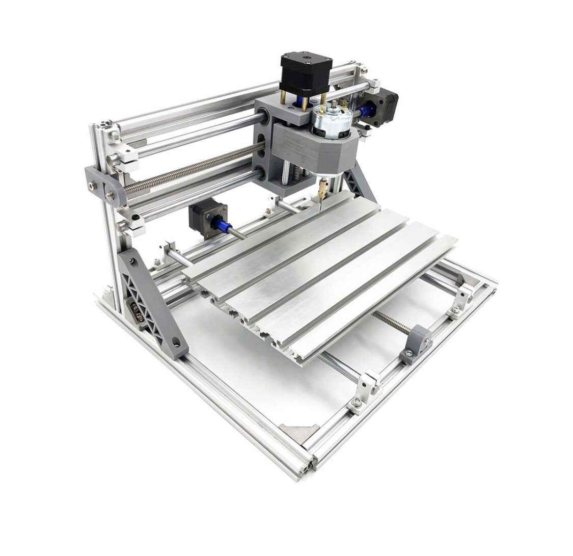 3018 3 Axis DIY CNC Router c/w 5500mW Laser Engraver - DIY-Geek