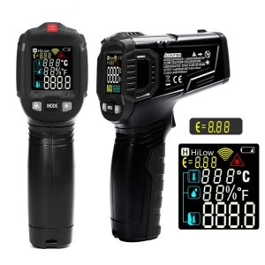 Infrared Digital Laser LCD Thermometer -50~600C - DIY-Geek