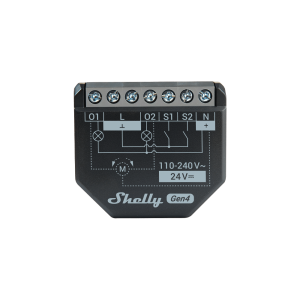 Shelly 2PM Gen4 Two-Channel Smart Switch With Power Metering And Multiprotocol Support