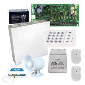 SP65 with Olarm NV5 K636 LED Keypad Full Kit with Small Metal Box