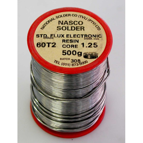 Nasco 1.25mm Solder-Resin Core 60T2