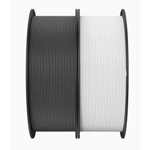 Creality CR-PLA Filament White & Black 1.75mm twin pack(1Kg+1Kg)