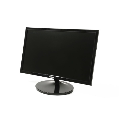 Mecer 19.5" 16 x 9 TFT LED Wide Monitor 1600 x 900 W/VGA HDMI & Built-in Speakers - Black