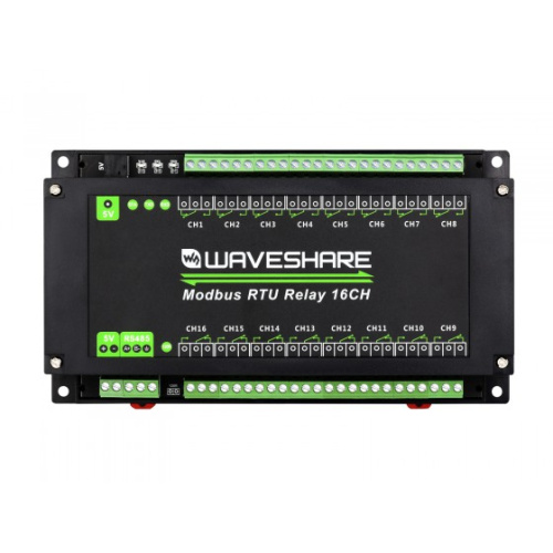 Modbus RTU 16-Ch Relay Module