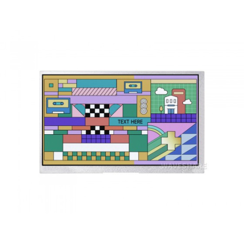 Waveshare 7 inch DVI Display Module for Raspberry Pi Pico 1024×600 Pixel