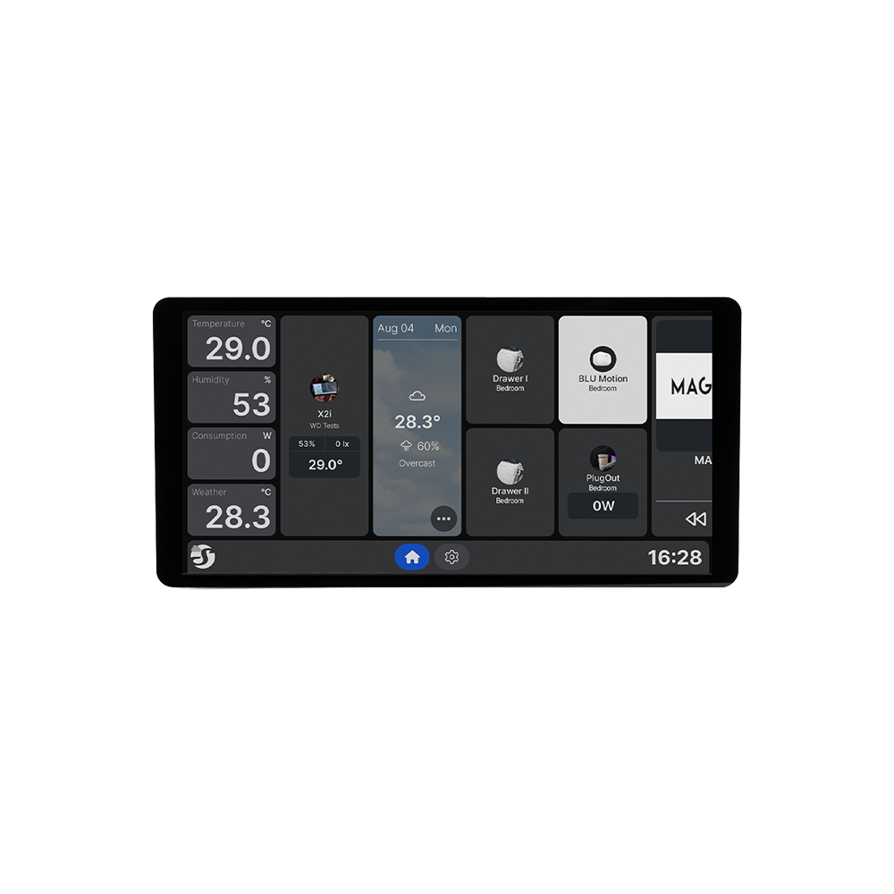SHELLY WALL DISPLAY X2i SILV-S