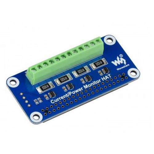 4-ch DC Current/Voltage/Power Monitor HAT for Raspberry Pi